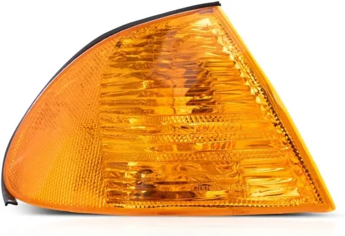 Miniatura 4 de CarLights360: Para 2001 BMW 330i luz de señal de esquina lado del pasajero sedán con bombillas para BM2521104 6316902766, 63138370586