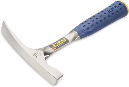 Miniatura 2 de Estwing Martillo de carpintero/albañil - Herramienta de albañil de 16 oz con construcción de acero forjado y mango con reducción de impacto