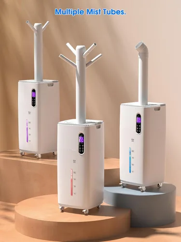Miniatura 8 de Humidificador de 26L/5.7 galones para habitación grande, 3000 pies cuadrados, niebla fría de gran tamaño, humidificadores silenciosos de 38 horas