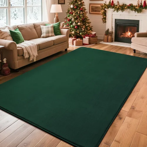 Miniatura 21 de Przemy Alfombras negras lavables para dormitorio, sala de estar, alfombra de pasillo de 2 x 6 pies, alfombra de interior de espuma viscoelástica