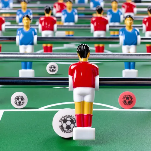 Miniatura 6 de GSE Games & Sports Expert Tamaño reglamentario 1.365 pulgadas de repuesto de futbolín, pelotas de fútbol oficiales de mesa de torneo, accesorios