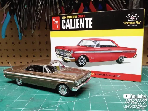 Miniatura 5 de AMT 1964 Mercury Comet Craftsman Plus Series 1:25 Kit de modelo a escala