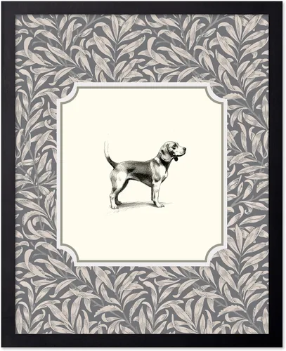 Miniatura 83 de Poster Master Póster Vintage de Cocker Spaniel Inglés - Impronta Retro de Perro - Arte Floral - Arte de Cachorros - Arte para Amantes de Animales