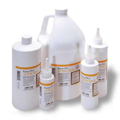 Miniatura 8 de LINECO Adhesivo de PVA, pegamento para marcos de fotos, madera o MDF, se seca transparente y flexible, 1 galón, ideal para enmarcar tableros