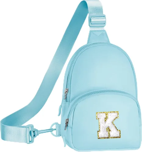 Miniatura 9 de YOOLIFE Bolso bandolera con inicial, bolsas pequeñas para niñas y mujeres, regalos para adolescentes, niñas, adolescentes, novia, dama de honor