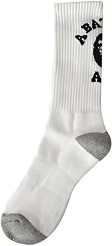 Calcetines Ape para hombre para hombre, calcetines de camuflaje de tiburón, calcetines atléticos para la cabeza, calcetines de moda hip hop para