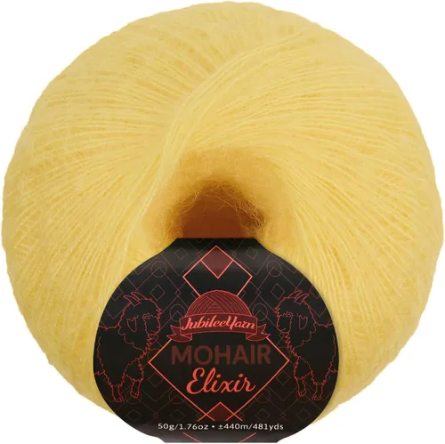 Miniatura 110 de JubileeYarn Mohair Elixir Yarn - 50g/Skein Baby Wool Blend - Cosmopolitan - 1 Skein