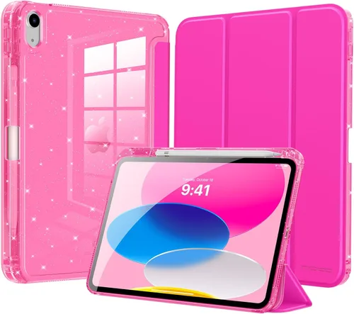 Miniatura 24 de MoKo Funda delgada para iPad (A16) de 11ª generación de 11 pulgadas 2025, iPad de 10ª generación 2022 de 10.9 pulgadas, funda inteligente