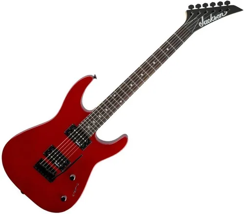 Miniatura 3 de Jackson JS11 Dinky Guitarra Eléctrica - Rojo Metálico