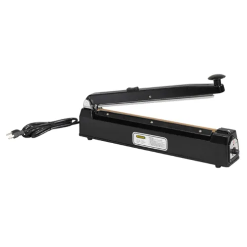 Miniatura 2 de Aviditi Máquina manual de bolsas de sellado térmico de 16 pulgadas con cortador para cerrar bolsas de polietileno y tubos de plástico (1 máquina)