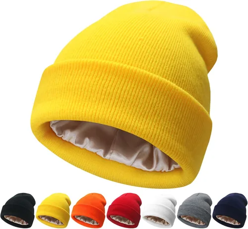 Miniatura 20 de NPQQUAN Unisex Beanie Hats for Men Women Winter Knit Beanies