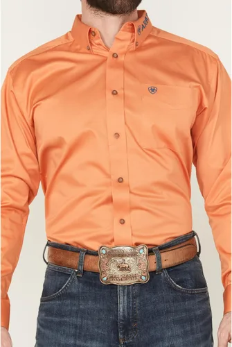 Miniatura 56 de Ariat Camisa de sarga con logotipo del equipo para hombre