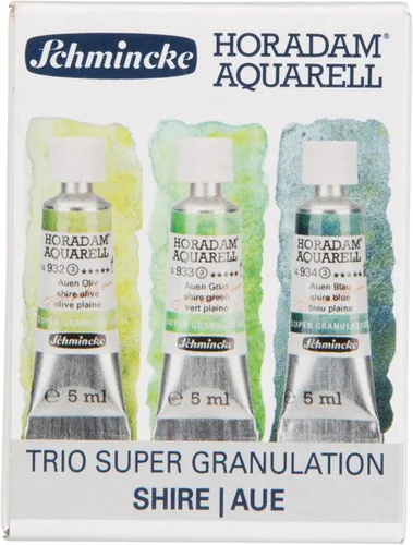 Miniatura 23 de Schmincke - HORADAM® AQUARELL, surtido completo de 40 medios recipientes de acuarelas de granulación súper fuerte, 74 440 097, caja de metal