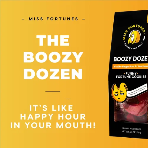 Miniatura 3 de Miss Fortunes, Funny Fortune Cookies, The Boozy Dozen, It's Like Happy Hour In Your Mouth! Un gran regalo o inicio de fiesta, escrito por escritores