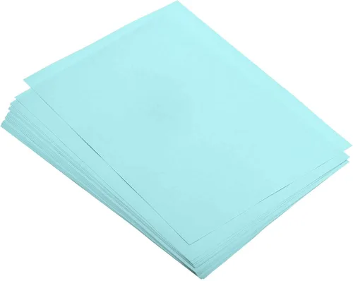 Miniatura 30 de MECCANIXITY 50 Hojas de Papel de Copia de Color 8.3 x 11.7 Pulgadas Papel de Impresora 80gsm Verde Claro para Impresión de Oficina, Copia