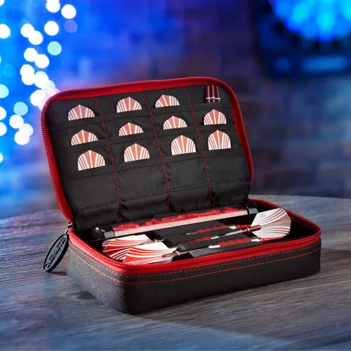 Miniatura 8 de Casemaster Plazma - Estuche para dardos de punta suave y de acero, tiene capacidad para 3 dardos y cuenta con tubo de almacenamiento integrado