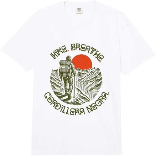 Mountaineering - Cordillera Negra Comfort Colors - Camiseta pesada para adulto