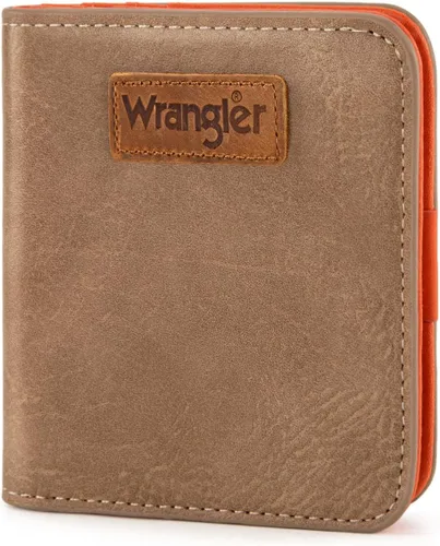 Miniatura 20 de Montana West X Wrangler - Cartera delgada delgada para mujer, organizador de dinero, mini cartera de bolsillo delgada con forro RFID y un monedero