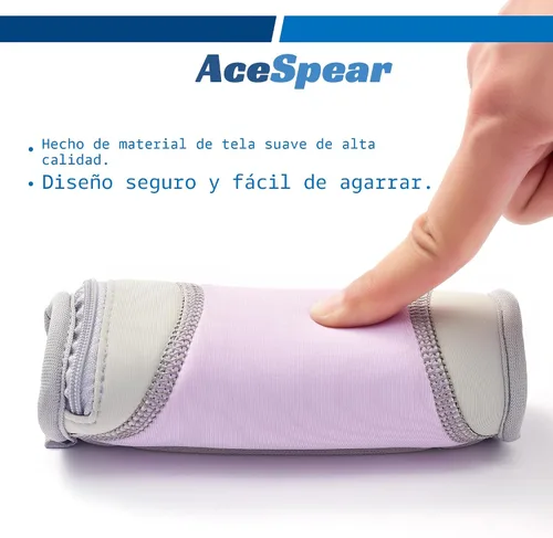 Miniatura 4 de AceSpear Pesas de mano para mujeres y hombres de 1 libra, 2 libras, 3 libras, 4 libras, mancuernas suaves de 2, peso desmontable para caminar