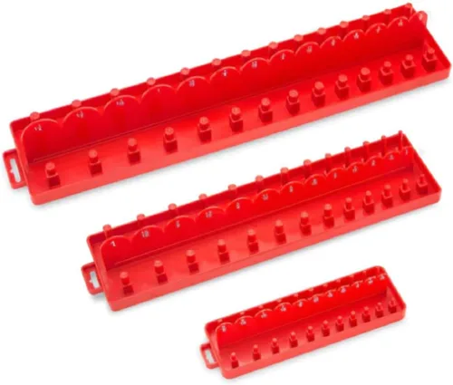 Miniatura 12 de NEIKO 03975A - Soporte magnético para llaves de tubo, unidad de 1/2 pulgadas, bandeja para llaves de tubo de 25/64 a 1.06 pulgadas SAE, organizador
