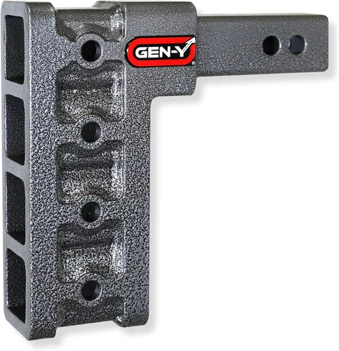 Miniatura 15 de Gancho dual para receptor de descarga 300 Series 2" Clase IV 10K, ajuste dual de posición de remolque, incluye dos ganchos de 5/8 pulgadas