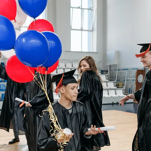 Miniatura 4 de Globos de látex rojos, blancos y azules de 100 unidades para decoraciones del 4 de julio, Día de la Independencia, aniversario patriótico
