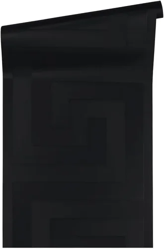 A.S. Création Papel pintado con diseño de plumas - Negro - Papel pintado mural 395.99in x 20.87in Made in Germany - 935234