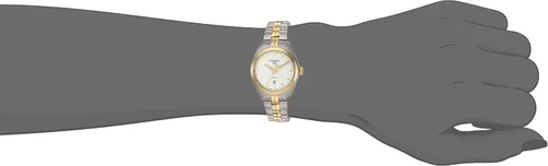 Miniatura 2 de Tissot Mujer PR 100 Reloj de vestir de acero inoxidable gris y oro amarillo T1012102203100