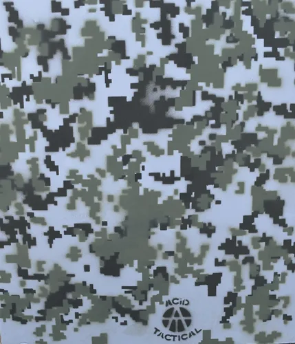 Miniatura 5 de Acid Tactical® Duracoat Cerakote Gun - Paquete de 3 plantillas de pintura en aerosol de vinilo de camuflaje de 9 x 14 pulgadas, diseño de rayas