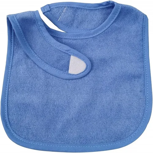 Miniatura 3 de SPINFOX Baberos impermeables para niñas, niños, babero unisex de algodón sólido de punto para bebés