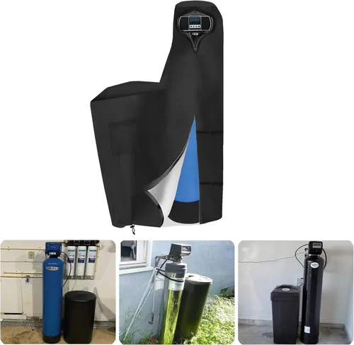 Miniatura 15 de Bitubi Chaqueta de neopreno suavizante de agua, suavizante de agua para exteriores y cubierta para tanque de filtro para evitar la sudoración