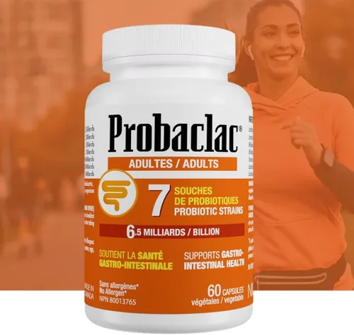 Miniatura 6 de Probaclac Probióticos para adultos – Salud intestinal diaria y apoyo inmunológico, alivia la hinchazón y apoya el equilibrio digestivo – 60 cápsulas