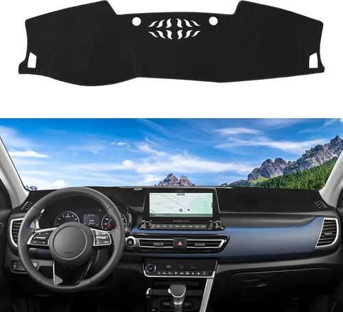Miniatura 22 de Alfombrilla de tablero de ajuste personalizado para Chevrolet Trailblazer 2021 2022 2023, accesorios con cubierta de salpicadero HUD, alfombrilla