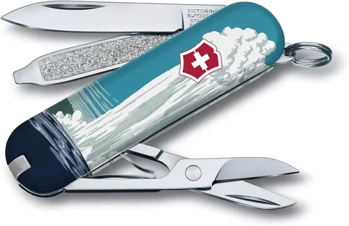 Miniatura 13 de Victorinox Swiss Army Classic SD - Cuchillo de bolsillo, color rojo