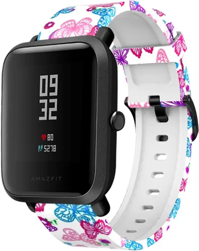 Miniatura 7 de Compatible con Amazfit Active 2 Square/Active 2 1/GTS 4 mini 4 3 2 2e 2 Mini/GTR 1.654 in/Bip 3 pro/Bip U pro/Bip S/Bip Lite correas de repuesto
