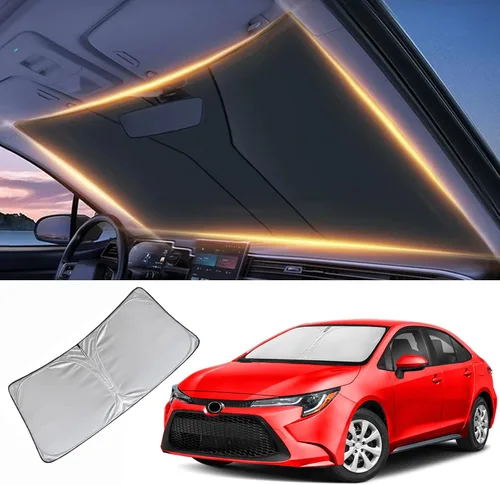 Miniatura 49 de Parasol para parabrisas delantero, protector de visera, accesorios para automóvil