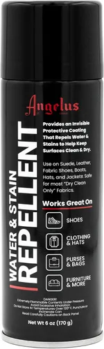 Angelus Spray Repelente al Agua y a las Manchas - Protección Impermeable para Cuero, Gamuza, Gore-Tex y Tela - Protector de Zapatos y Zapatillas,