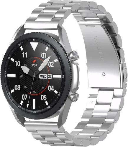 Miniatura 10 de Compatible with Samsung Galaxy Watch 7 6 5 4 FE Active 2 44mm 40mm/6 4 Classic 47mm 46mm 43mm 42mm/5 Pro 45mm Bands, 20mm Metal Replacement Strap
