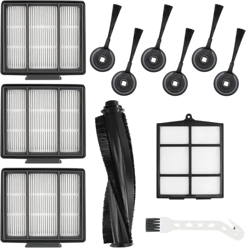 Piezas de repuesto para aspiradora Shark ION Robot AV751 AV752 AV753 RV700_N RV720_N RV850 RV851WV de Techecook - 6 cepillos laterales, 3 filtros