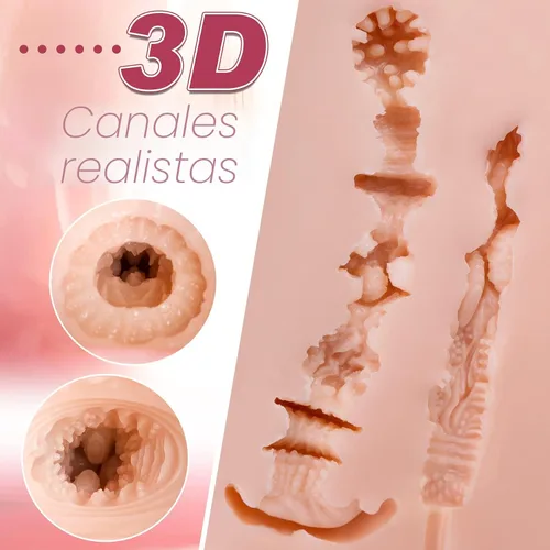 Miniatura 4 de Juguetes sexuales para adultos, masturbador masculino de 4 libras, juguetes sexuales para hombres, muñeca sexual realista coño y culo, coños