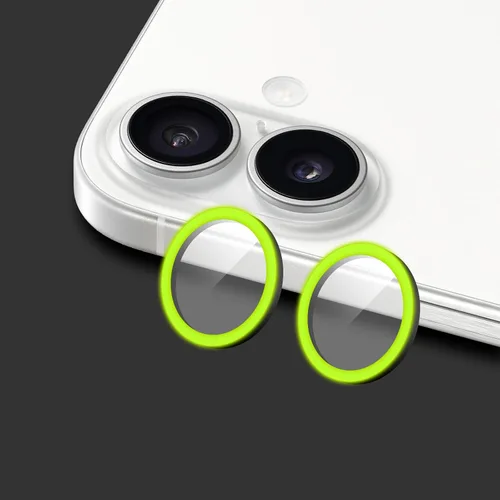 Miniatura 46 de Compatible con iPhone 11 Pro/11Pro Max/12 Pro Luminous Camera Lens Protector Ultra Thin Película de vidrio templado Protector de pantalla de cámara