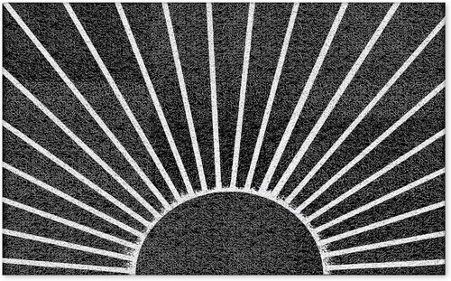 Tapete de puerta blanco y negro, tapete de puerta de exterior en blanco y negro, tapete de bienvenida negro, felpudo negro para puerta de entrada