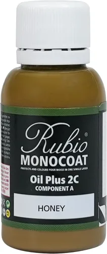 Miniatura 53 de Rubio Monocoat Muestra de Acabado de Aceite para Madera - Puro Aceite Plus Parte A Aceite de Linaza de Secado Rápido y Ecológico para Uso Pure