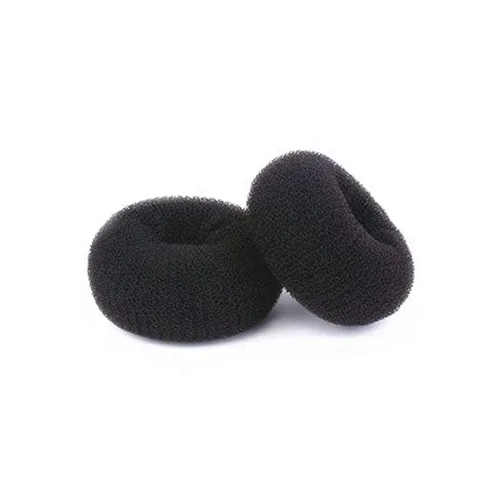 Miniatura 12 de NICEMOVIC Moldeador de donas para el cabello, tamaño grande, 2 piezas de pelo de moño grande para cabello grueso y largo (beige, 3.5 pulgadas)
