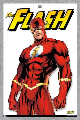 Miniatura 14 de DC Comics The Flash Feature Series - Póster de pared, 34 pulgadas de largo x 22.4 pulgadas de ancho, versión premium sin marco