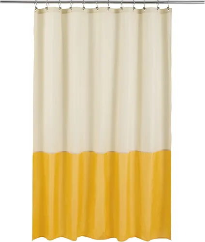 Miniatura 29 de ALYVIA SPRING - Forro de tela impermeable para cortina de ducha, cortina de tela lavable para baño - Tamaño estándar 72 x 72, azul