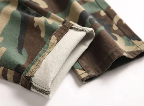 Miniatura 6 de Fredd Marshall - Pantalones de mezclilla ajustados para hombres, son elásticos y de diseño rasgado