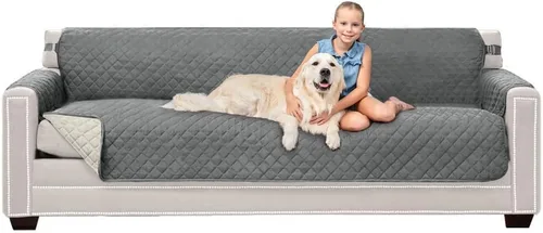 Miniatura 28 de Sofa Shield - Funda para sillón reclinable con correa patentada, protector de cojín, funda reversible diseñada en EE. UU. resistente a manchas