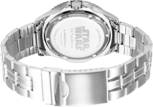 Miniatura 2 de STAR WARS Reloj de cuarzo analógico para adultos Honor, plateado, Japonés