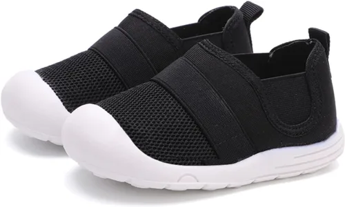 Miniatura 4 de Peggy Piggy Zapatos de bebé para caminar, zapatos para niños y niñas, zapatillas antideslizantes para primeros pasos, malla transpirable, zapatos